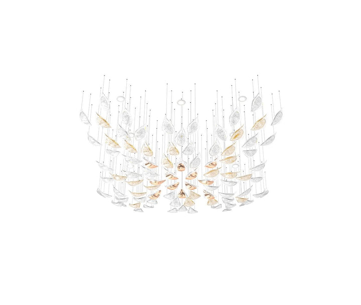 Floating Leaves Chandelier - Vakkerlight