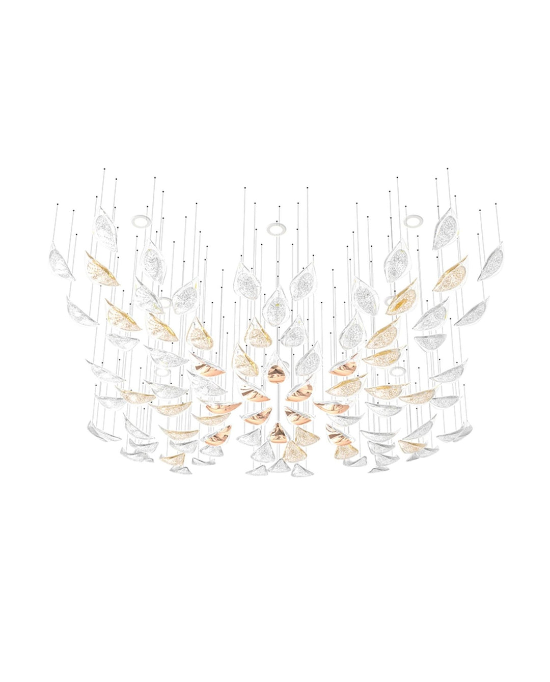 Floating Leaves Chandelier - Vakkerlight