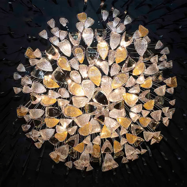 Floating Leaves Chandelier