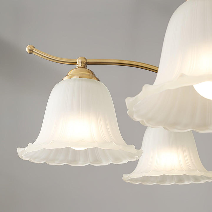 Flora Brass Chandelier - Vakkerlight