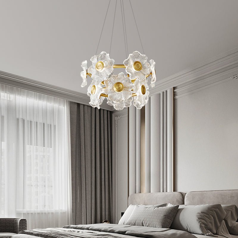 Flora Glass Chandelier - Vakkerlight