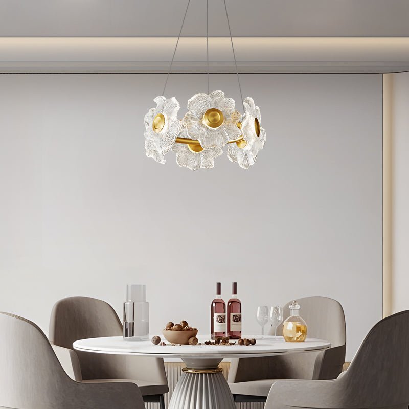 Flora Glass Chandelier - Vakkerlight