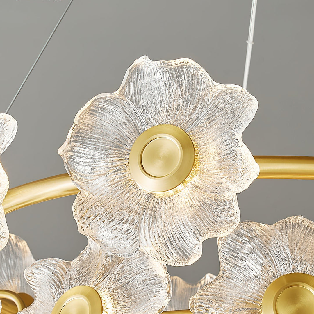 Flora Glass Chandelier - Vakkerlight