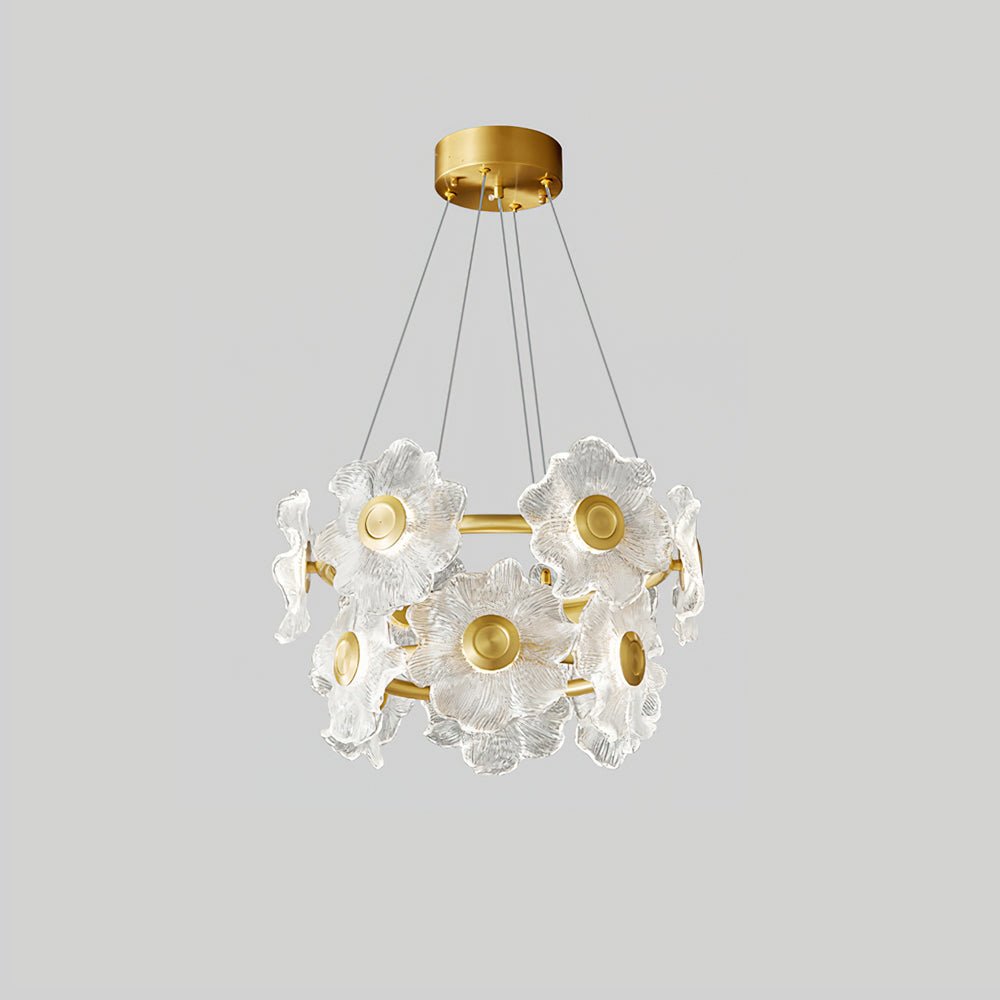 Flora Glass Chandelier - Vakkerlight