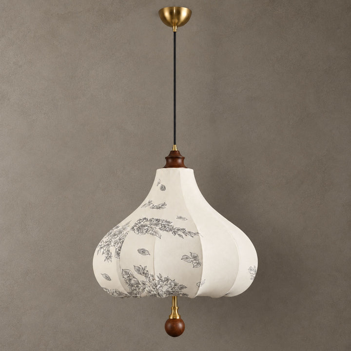 Floral Lantern Pendant Lamp