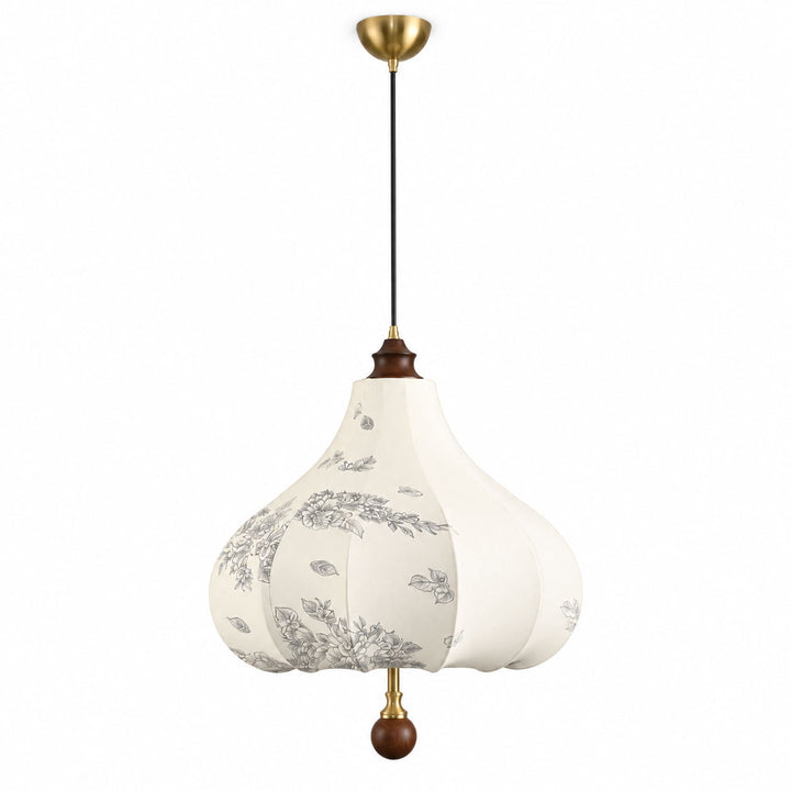 Floral Lantern Pendant Lamp