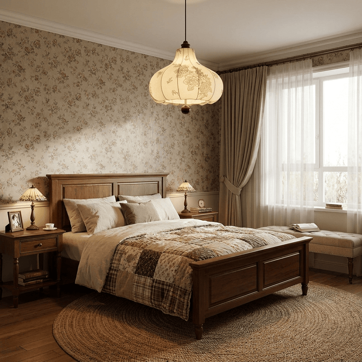Floral Lantern Pendant Lamp - Vakkerlight
