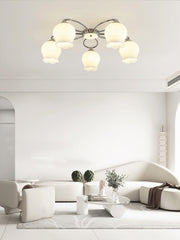 Floral Glass Ceiling Lamp - Vakkerlight