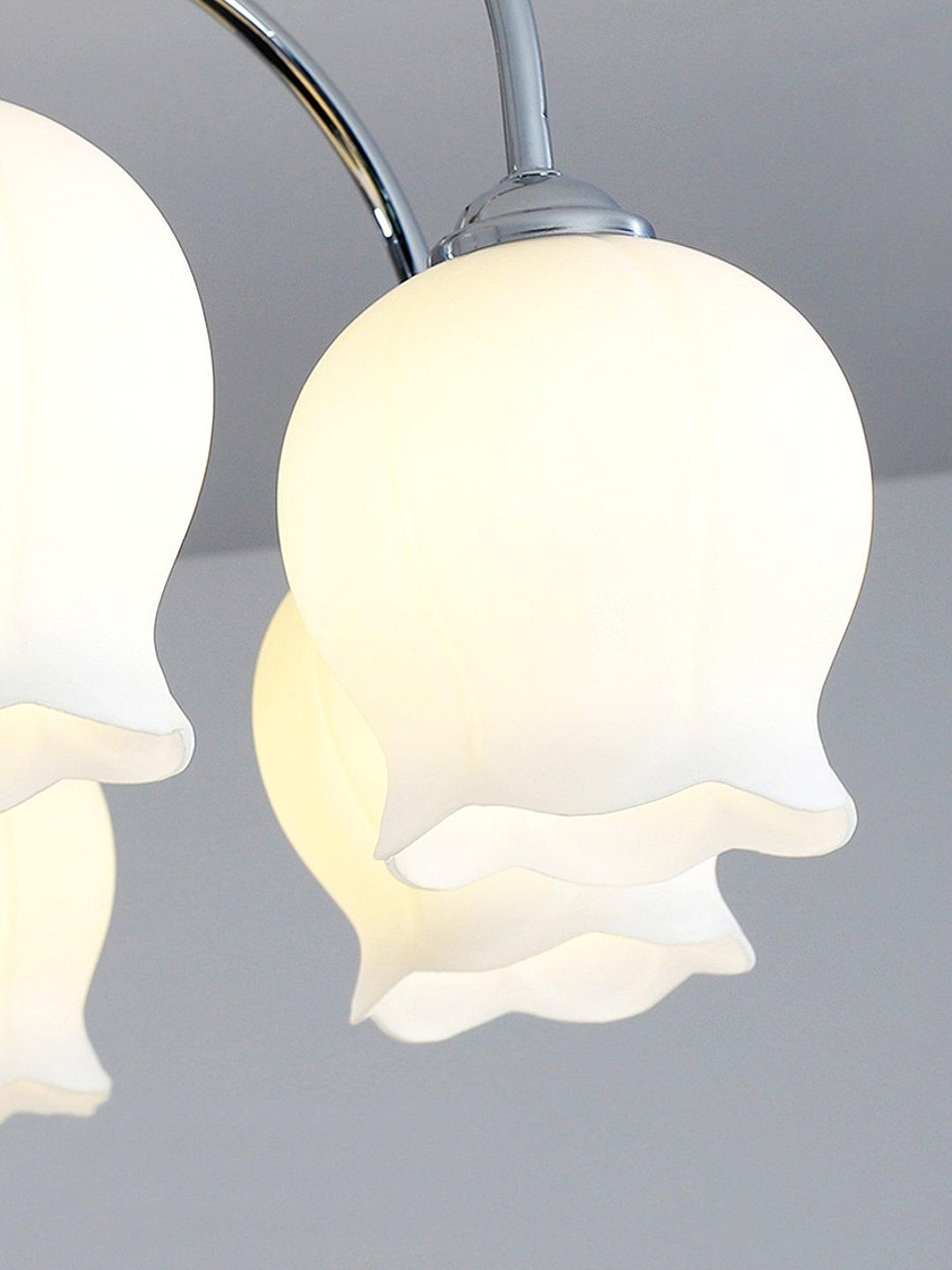 Floral Glass Ceiling Lamp - Vakkerlight