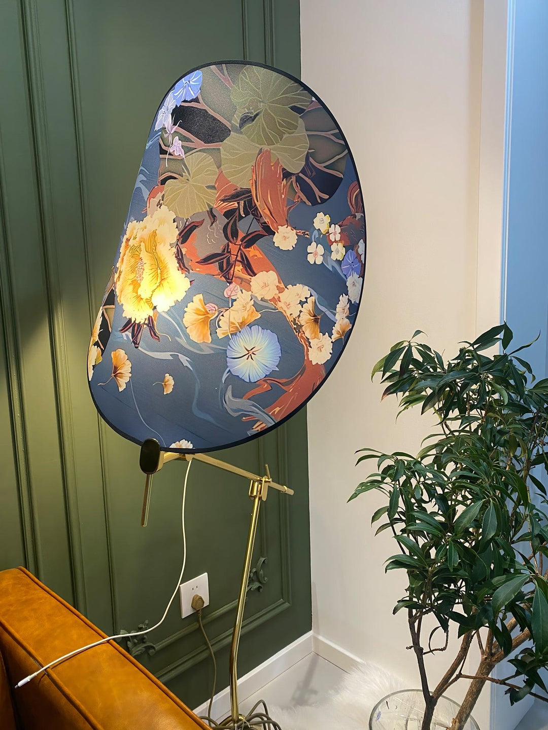 Floral Nocturne Floor Lamp - Vakkerlight