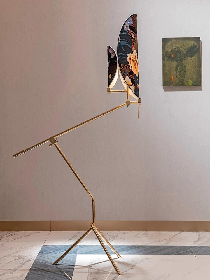 Floral Nocturne Floor Lamp - Vakkerlight