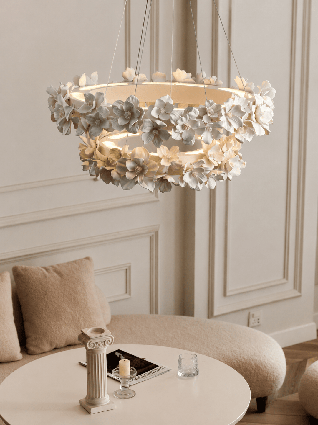 Floral Wreath Chandelier - Vakkerlight