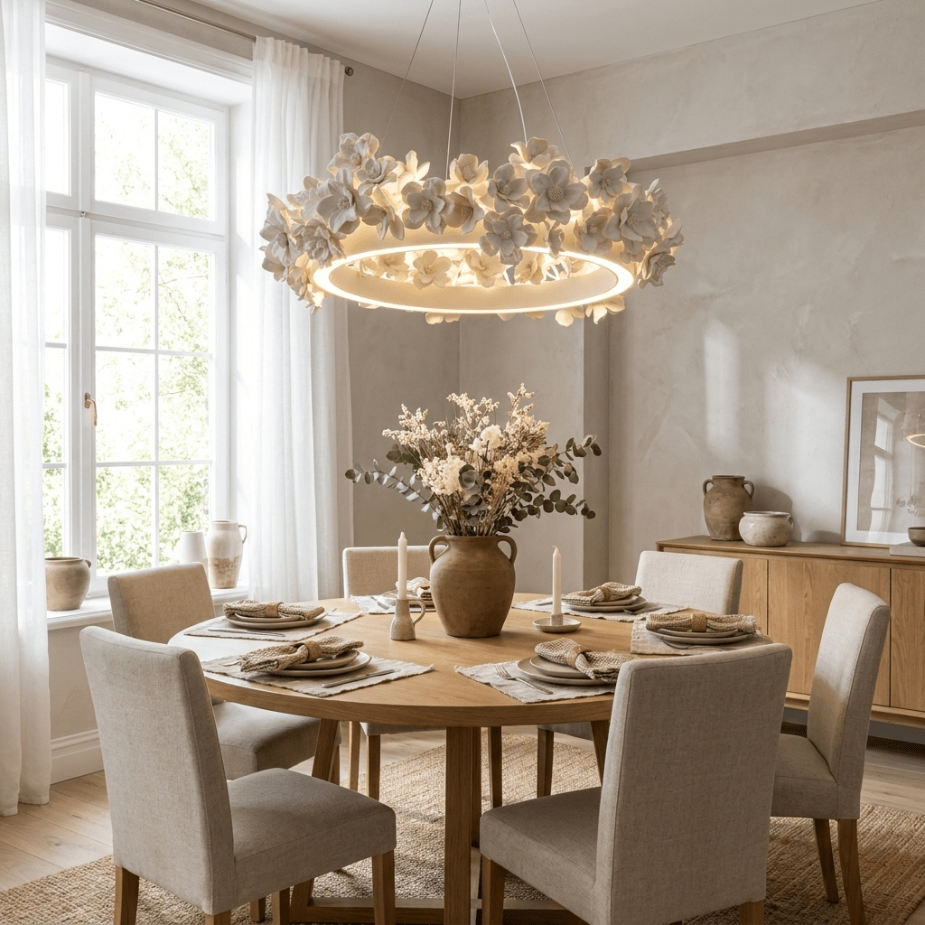 Floral Wreath Chandelier - Vakkerlight
