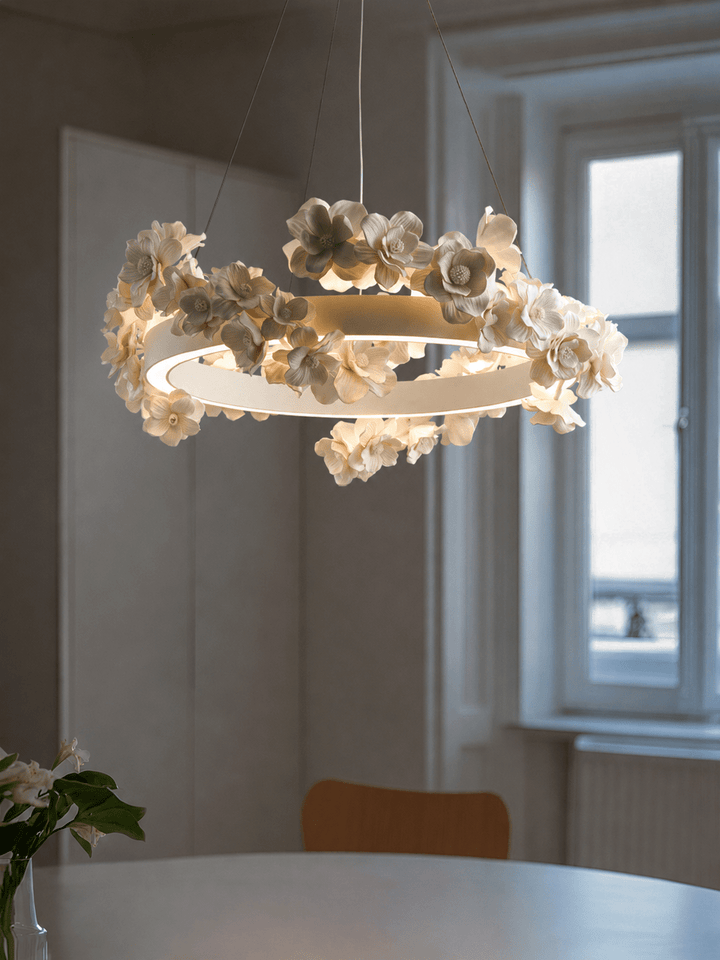 Floral Wreath Chandelier - Vakkerlight