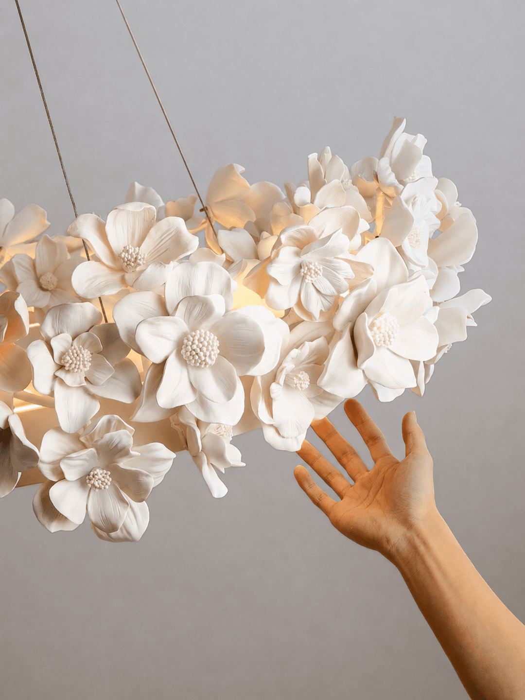 Floral Wreath Chandelier - Vakkerlight
