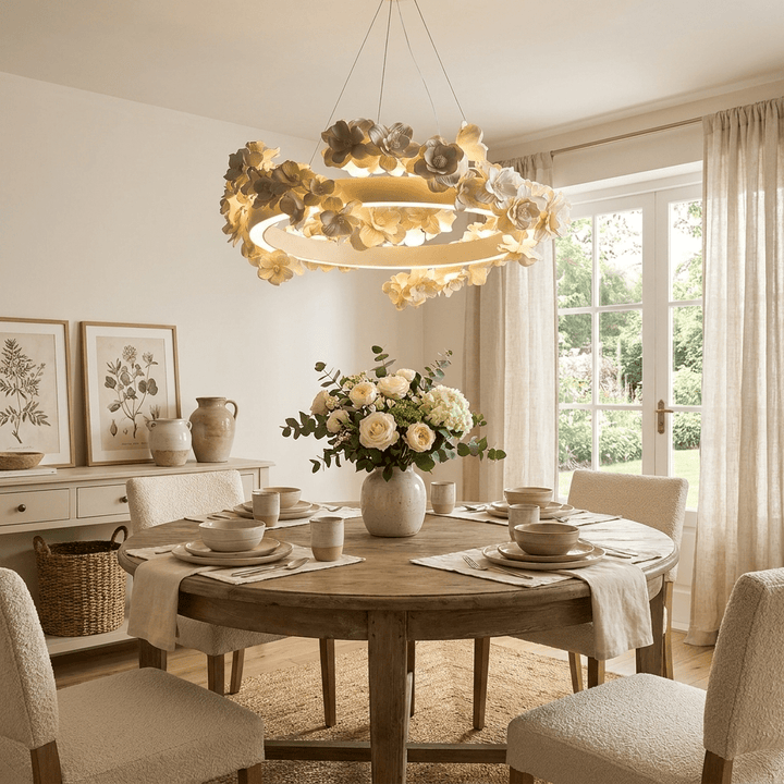 Floral Wreath Chandelier - Vakkerlight