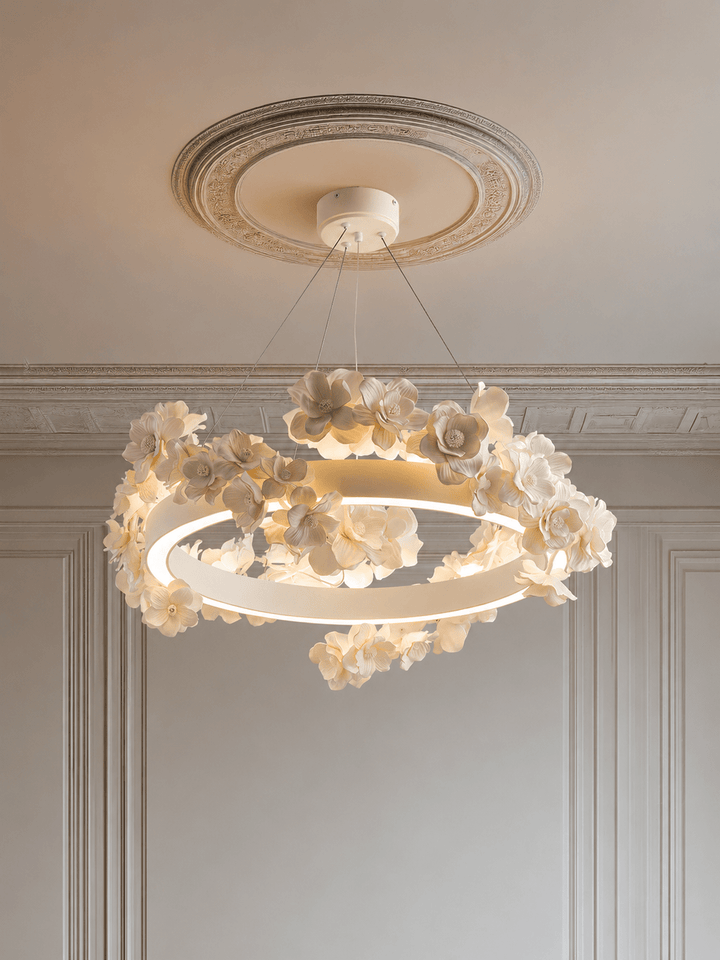 Floral Wreath Chandelier - Vakkerlight