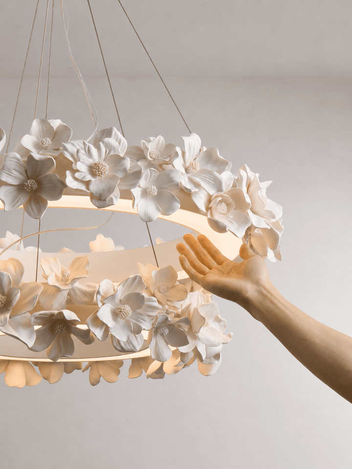Floral Wreath Chandelier - Vakkerlight