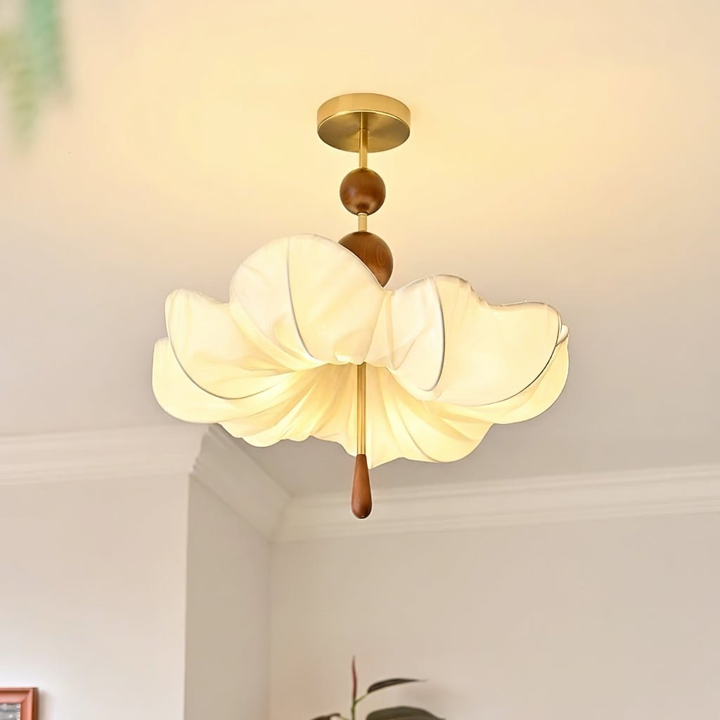 Floralis Fabeic Ceiling Light - Vakkerlight
