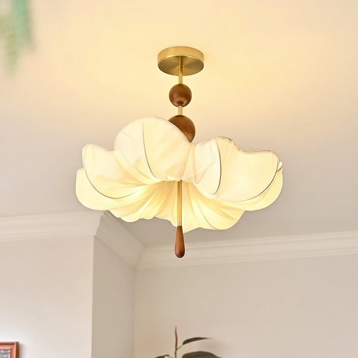 Floralis Fabeic Ceiling Light - Vakkerlight