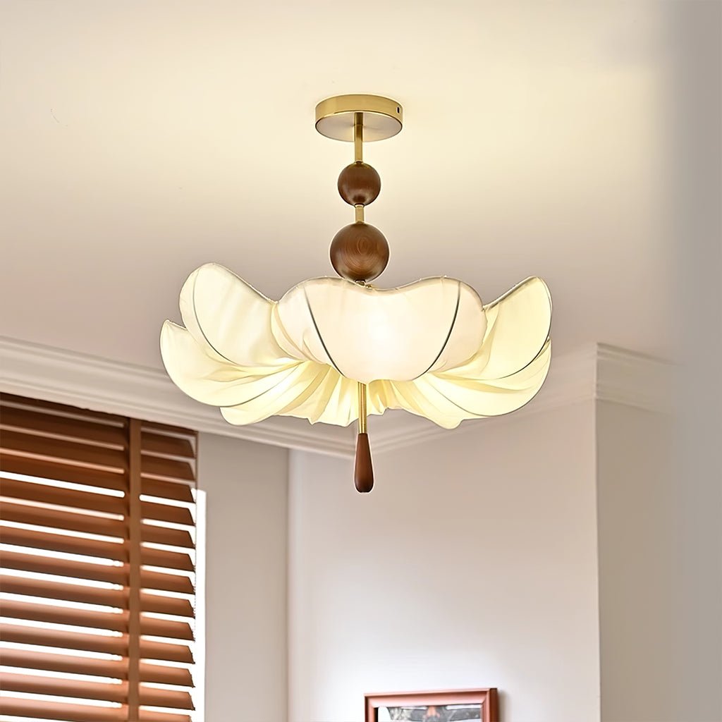 Floralis Fabeic Ceiling Light - Vakkerlight