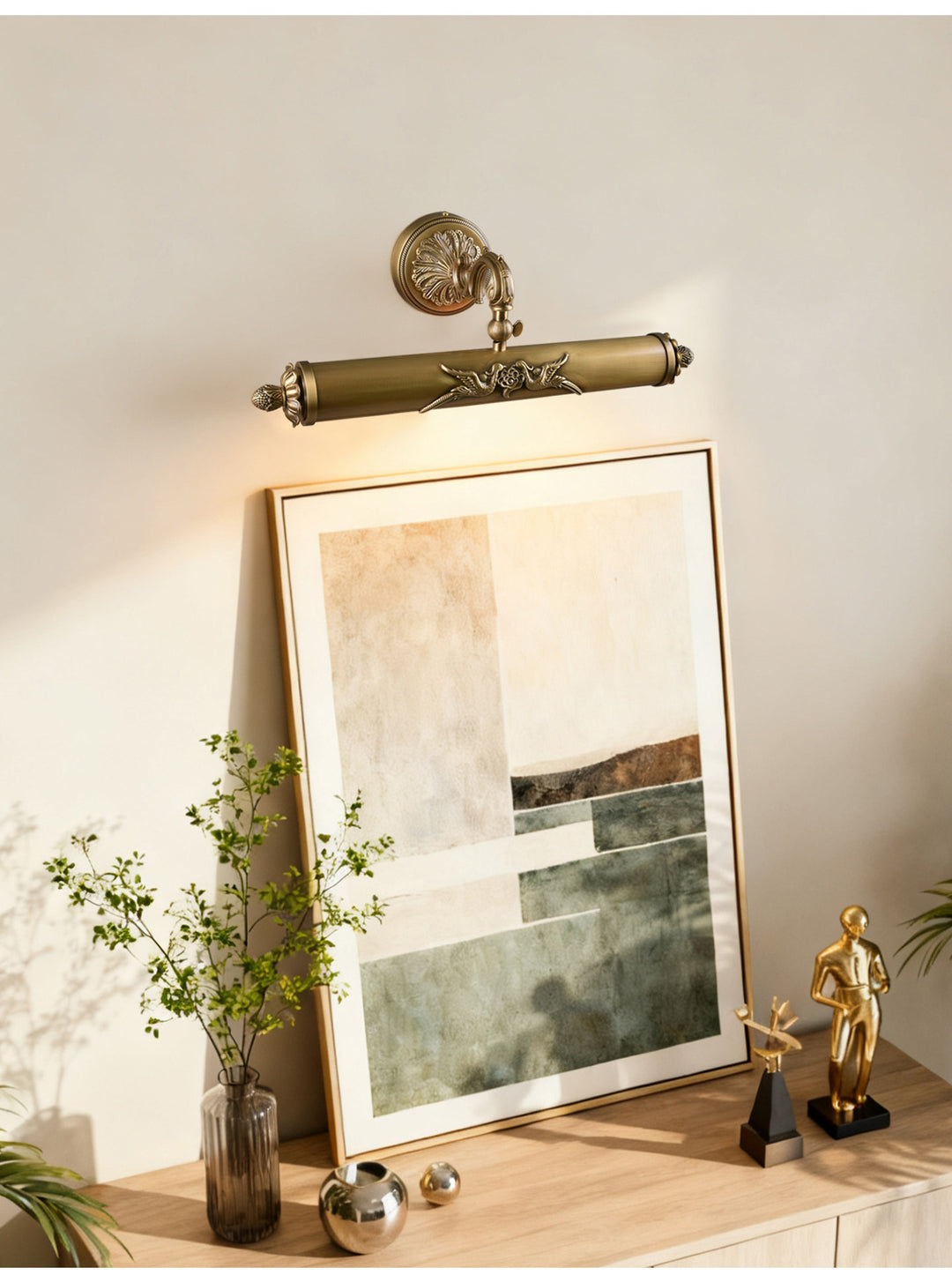 Florence Brass Wall Light - Vakkerlight