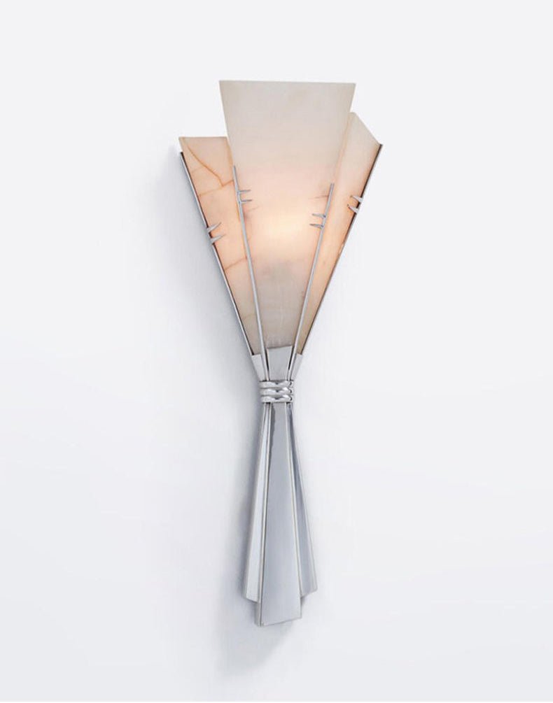 Florent Alabaster Fan Wall Sconce - Vakkerlight
