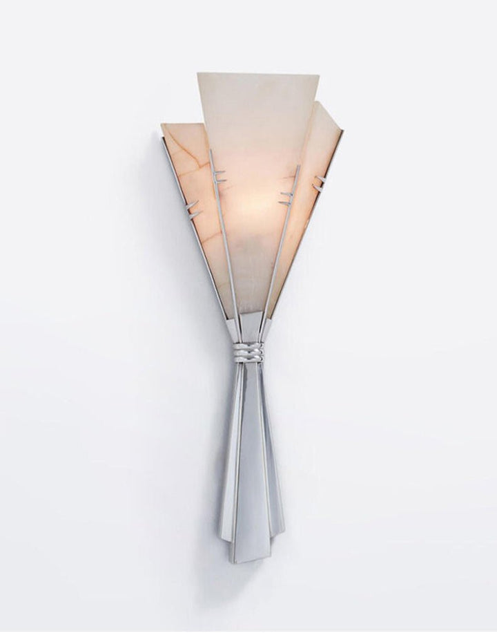 Florent Alabaster Fan Wall Sconce - Vakkerlight