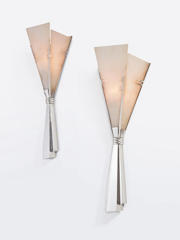 Florent Alabaster Fan Wall Sconce - Vakkerlight