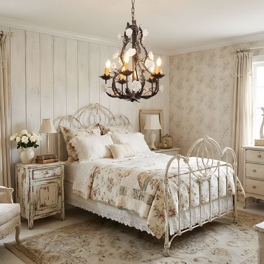 Florentine Rose Garden Chandelier - Vakkerlight