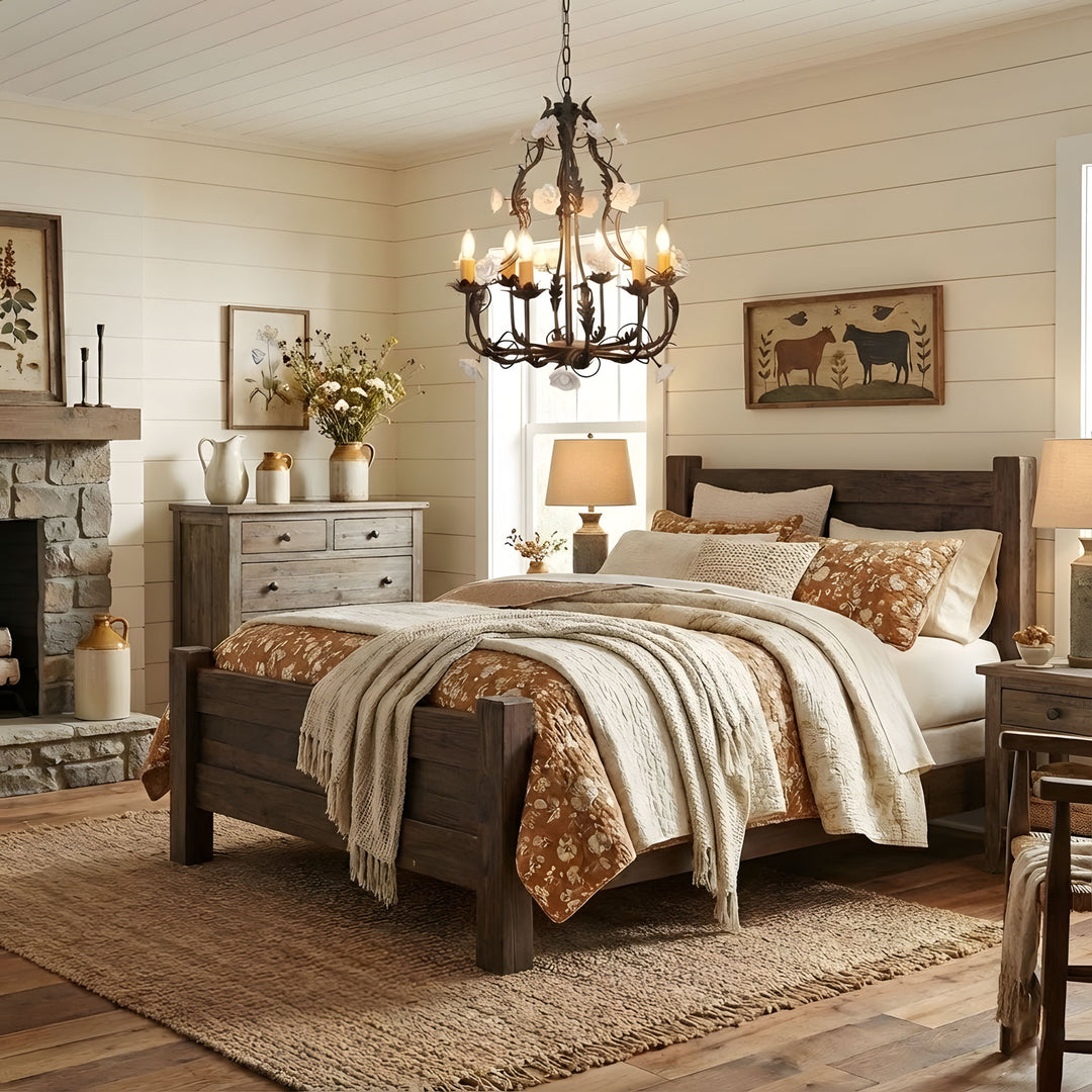 Florentine Rose Garden Chandelier - Vakkerlight