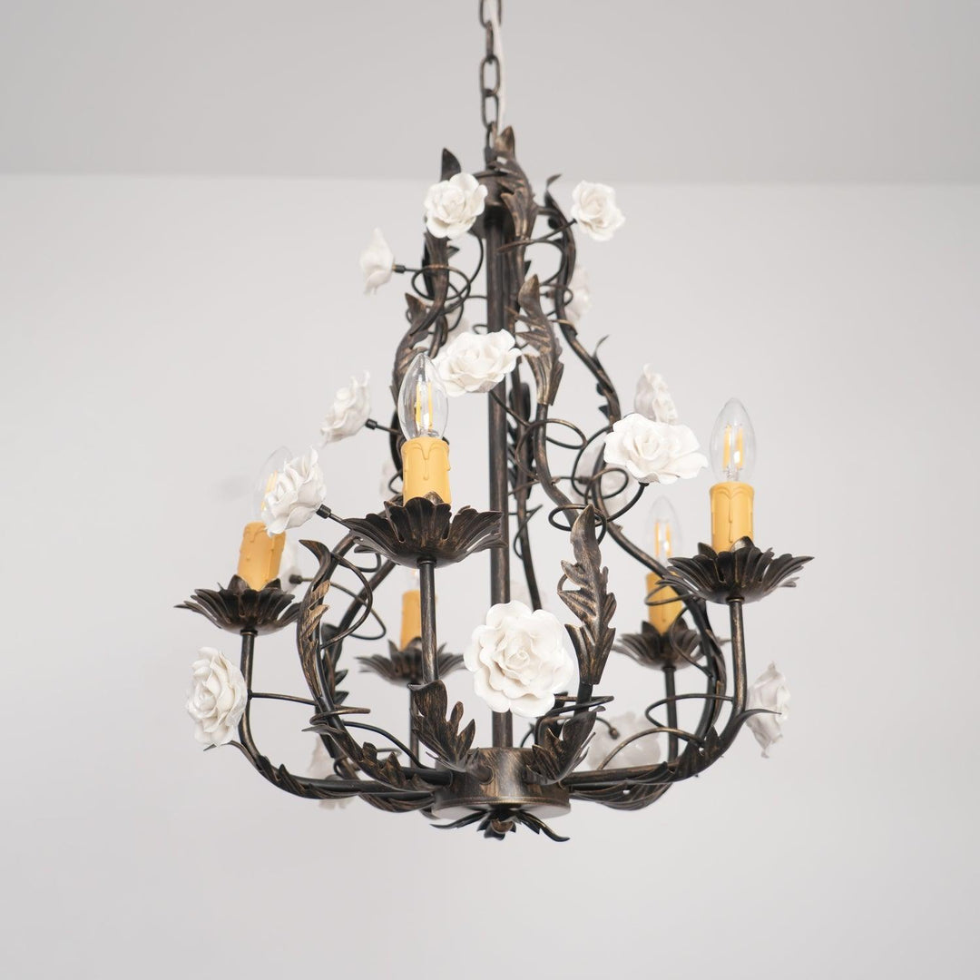 Florentine Rose Garden Chandelier - Vakkerlight