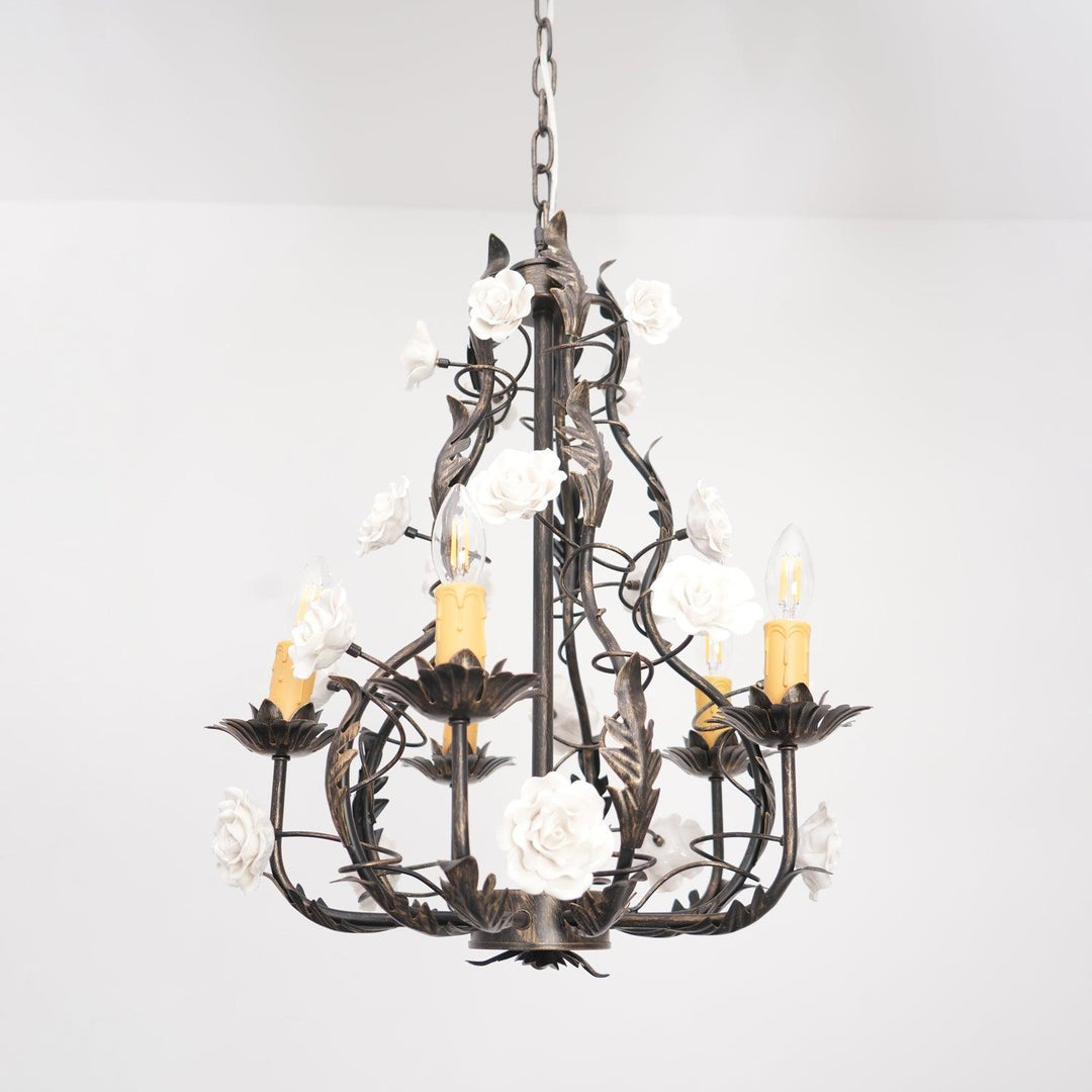 Florentine Rose Garden Chandelier - Vakkerlight