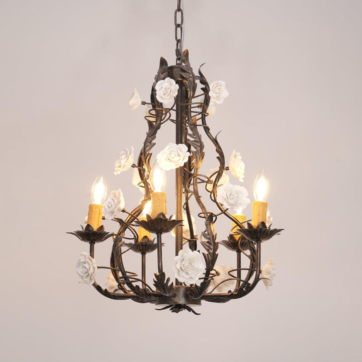 Florentine Rose Garden Chandelier - Vakkerlight