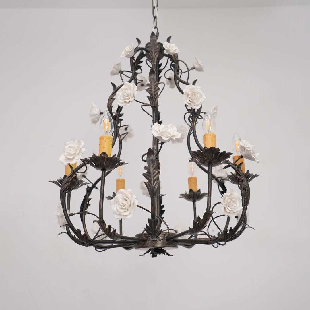 Florentine Rose Garden Chandelier - Vakkerlight