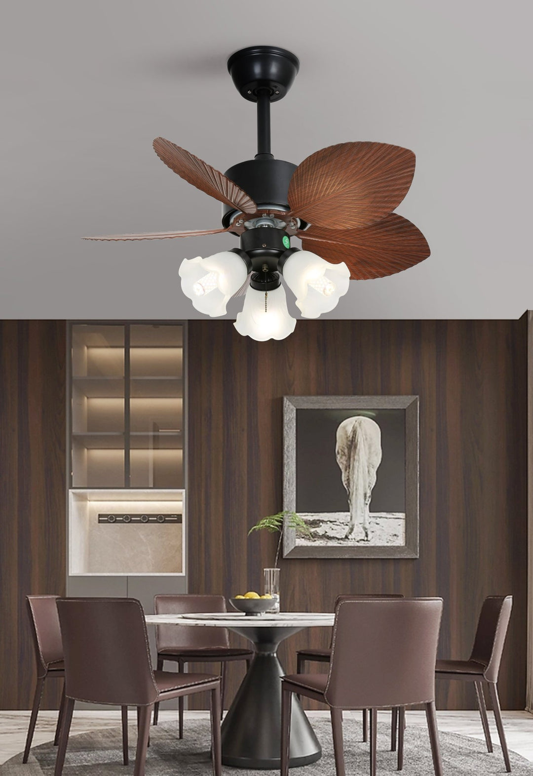 Floriva Blossom Ceiling Fan - Vakkerlight