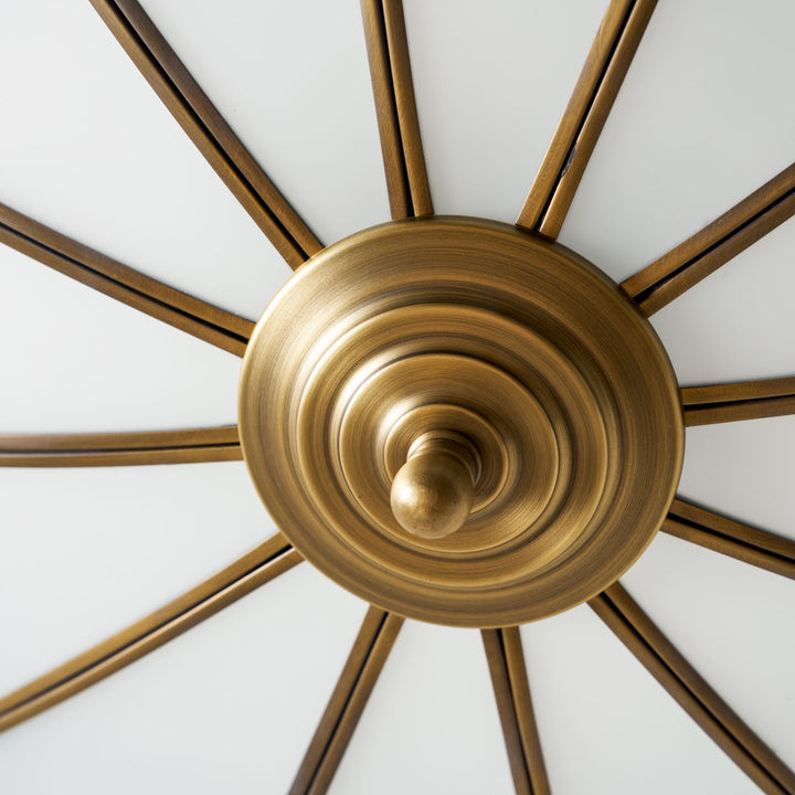 Flower Shape Glass Ceiling Light