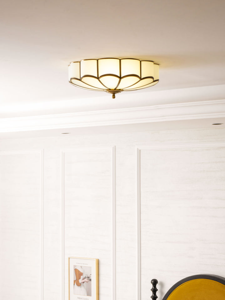 Flower Shape Glass Recessed Ceiling Light - Vakkerlight