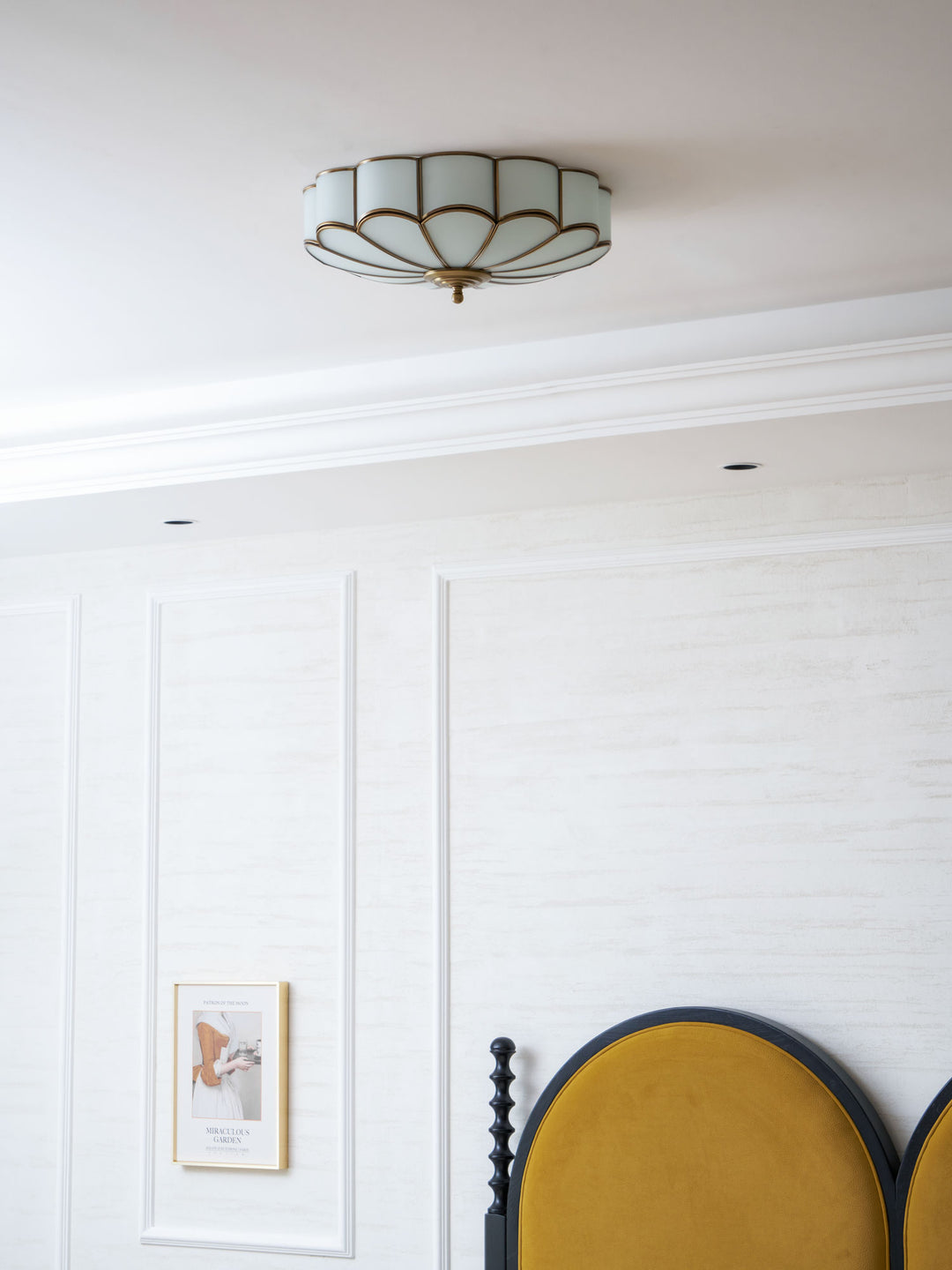 Flower Shape Glass Recessed Ceiling Light - Vakkerlight