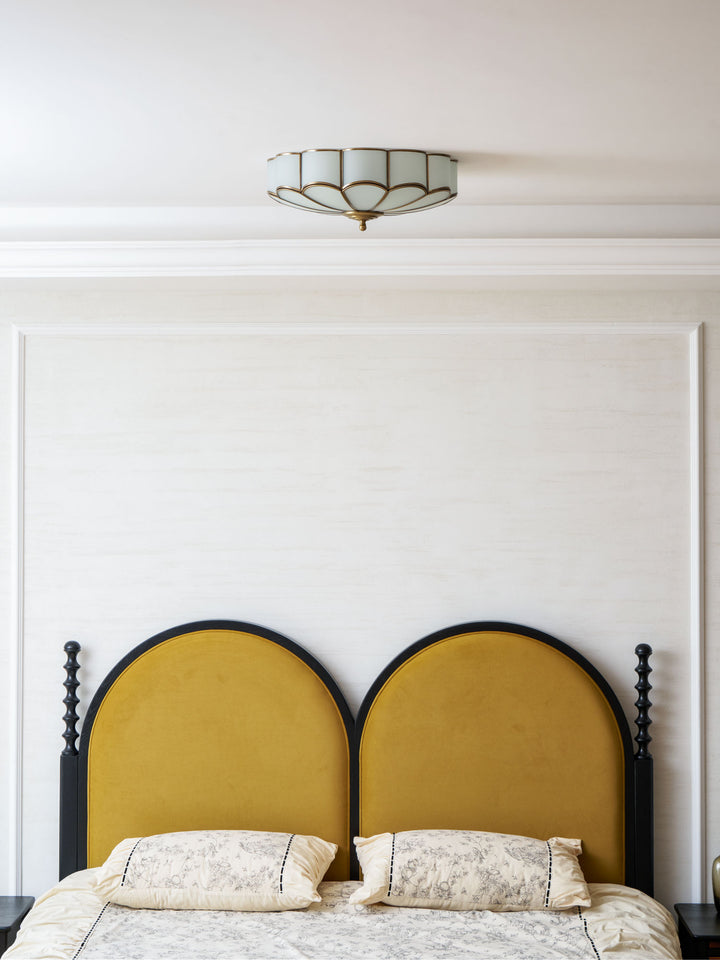 Flower Shape Glass Recessed Ceiling Light - Vakkerlight