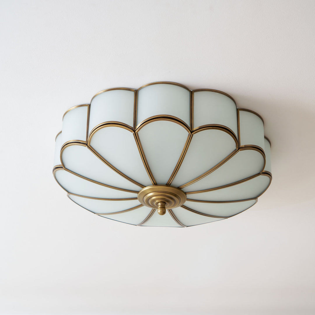 Flower Shape Glass Recessed Ceiling Light - Vakkerlight