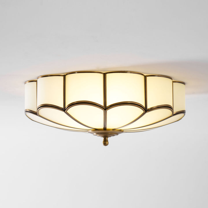 Flower Shape Glass Recessed Ceiling Light - Vakkerlight