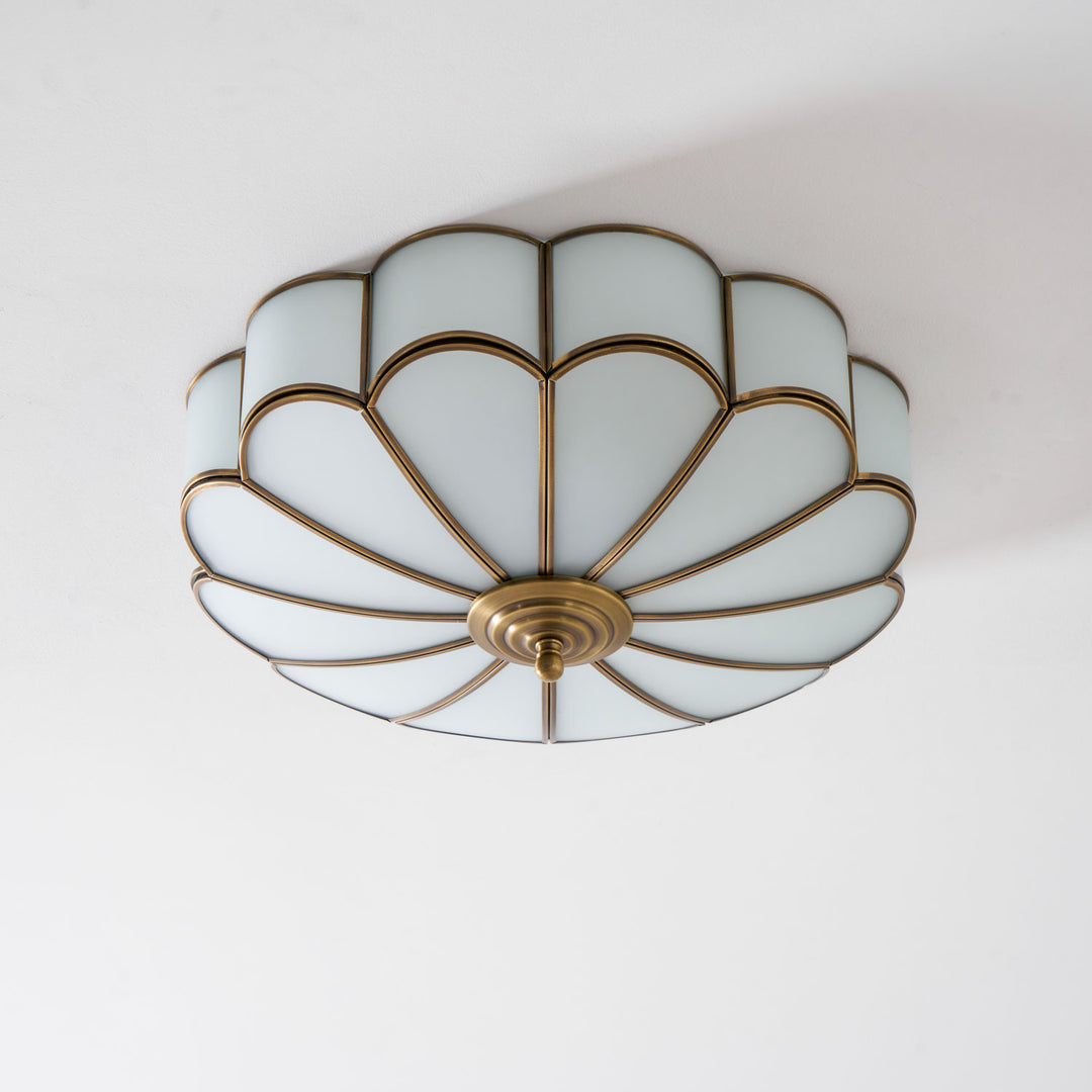 Flower Shape Glass Recessed Ceiling Light - Vakkerlight