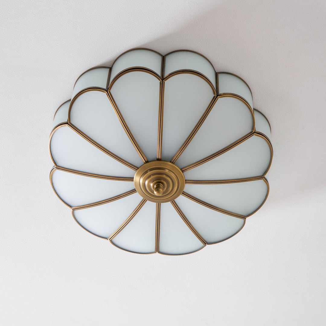 Flower Shape Glass Recessed Ceiling Light - Vakkerlight