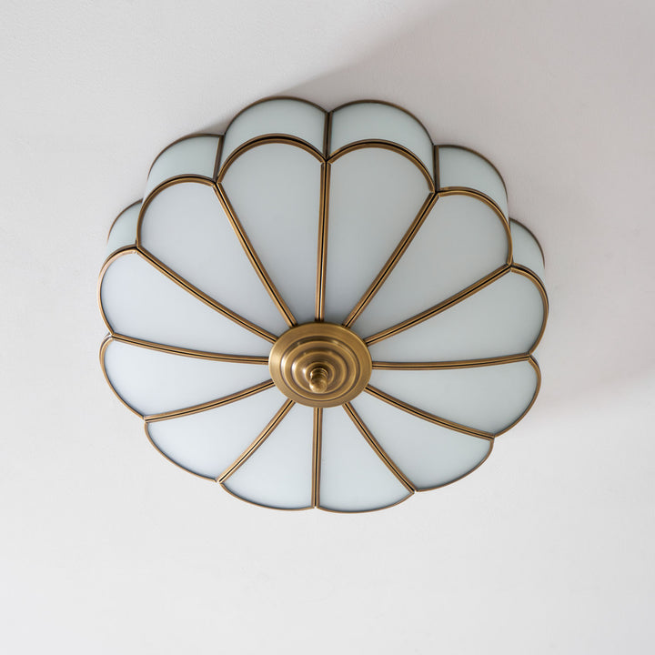 Flower Shape Glass Recessed Ceiling Light - Vakkerlight