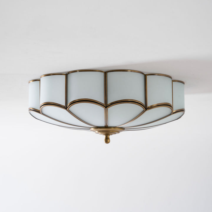 Flower Shape Glass Recessed Ceiling Light - Vakkerlight