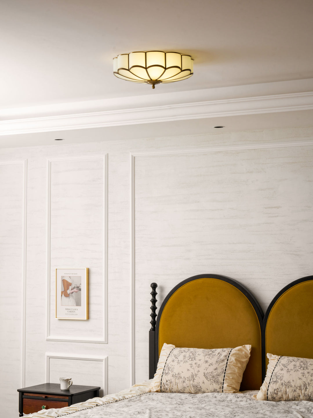 Flower Shape Glass Recessed Ceiling Light - Vakkerlight