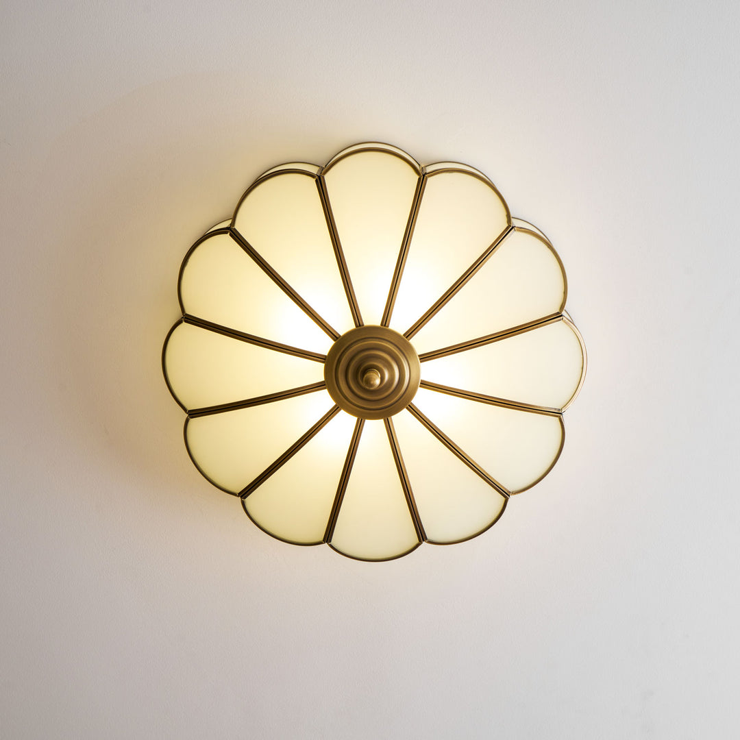Flower Shape Glass Recessed Ceiling Light - Vakkerlight