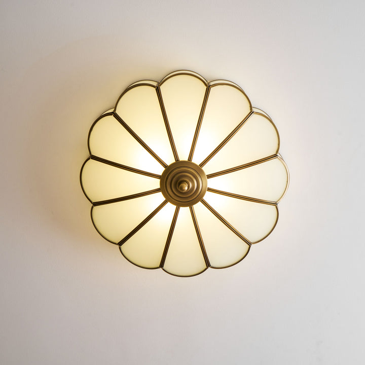 Flower Shape Glass Recessed Ceiling Light - Vakkerlight