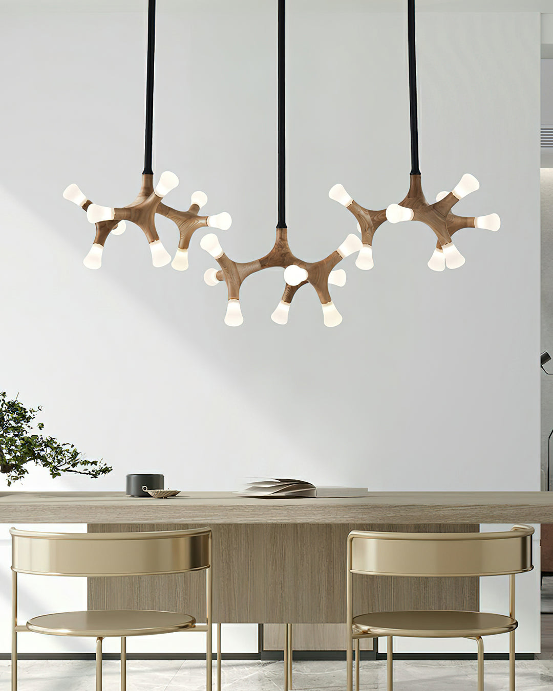 Flower Bone Chandelier